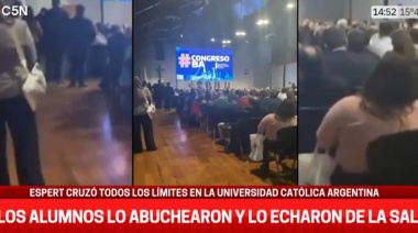 Escándalo: Espert llamó “hija de una gran p…” a Florencia Kirchner en una cumbre de comunicación, y fue abucheado