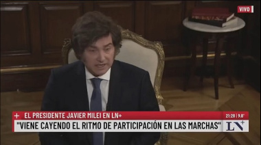 Tras la marcha por Cristina Kirchner, Javier Milei la comparó con “un partido homenaje” de alguien que “se retira”