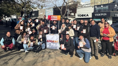 "Ahora" protagonizó una gran jornada de firmas por la autonomía municipal