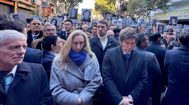 Milei a 31 años del atentado a la AMIA: “No vamos a parar hasta que se haga justicia”