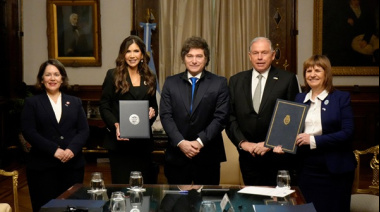 Milei recibió a la secretaria de Seguridad Nacional de Estados Unidos