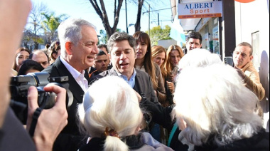 Con tono de campaña, Alak y Kicillof inauguraron el primer tramo de la nueva avenida 60