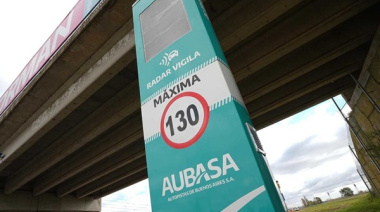 AUBASA instala nuevos tótems de velocidad para fortalecer la seguridad vial