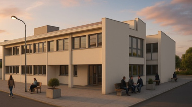 Comenzaron una obra histórica para construir la primera escuela secundaria de Correas