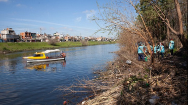 Voluntarios plantaron 500 árboles en el Camino de Sirga del Riachuelo