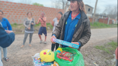 Solidaridad en movimiento en Río Luján