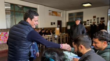 Pablo Nicoletti votó en La Plata y llamó a vivir la jornada electoral con esperanza, sin odios ni violencia, y con amplia participación