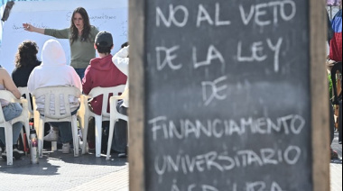 “Hay veto, hay marcha”: convocan a una Marcha Federal contra el ajuste educativo