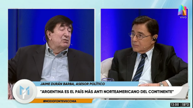 Jaime Durán Barba: "La ayuda de EE. UU. no va a favorecer a Milei electoralmente"