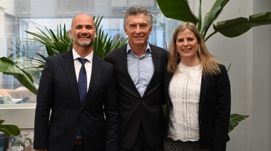 Mauricio Macri apoya al PRO de Río Negro y pide respaldo para Juan Martín