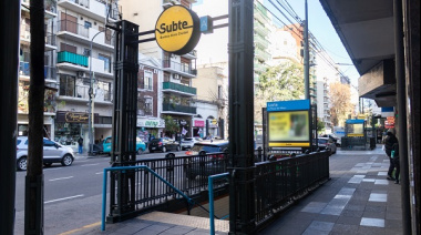 Subte: el lunes cierra la estación Loria por obras de renovación