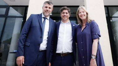 Magdalena: "Gestionar es acercar soluciones, construyendo puentes y no muros”, sostuvo Hourcade al recorrer la nueva Casa de la Provincia