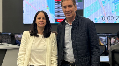 Santilli recibió el apoyo de la intendenta de Vicente López, Soledad Martínez