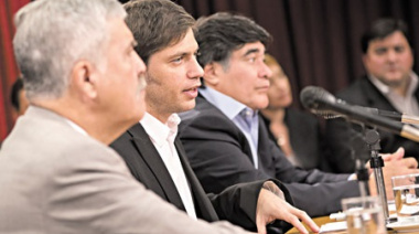 Alak y Kicillof encabezaron respaldo político a De Vido por su estado de salud