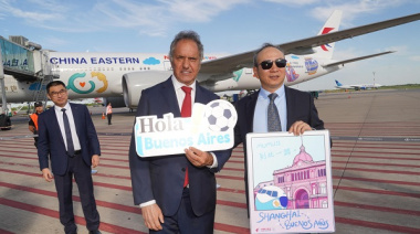Vuelo inaugural China–Argentina: Scioli destacó la política de cielos abiertos de Milei