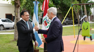 Alak inauguró la Plaza República del Perú