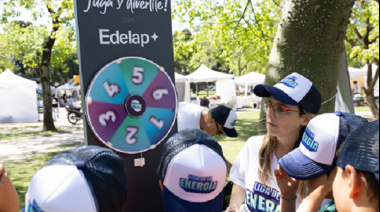 La Liga de la Energía llega a la feria “Manos Platenses” en Plaza Azcuénaga