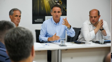 Katopodis e intendentes se reunieron por obras en la Autovía Provincial Ruta 6