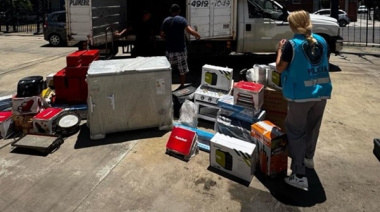 La Policía de la Ciudad donó elementos secuestrados a la Fundación Margarita Barrientos y al Hospital Garrahan