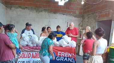 Realizaron un evento solidario en Pilar: “cuando el pueblo sufre, la indiferencia es una crueldad”
