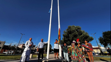 Alak reinauguró la Plaza Nuestra Señora de Copacabana en Tolosa