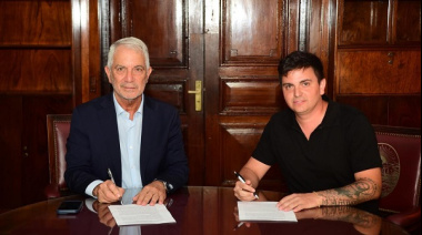 Firman acuerdo para activar el servicio de agua potable en el barrio Las Rosas de Romero