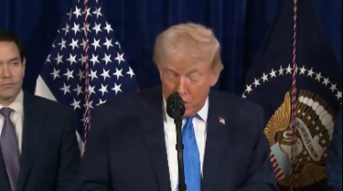 Trump afirma que EEUU "administrará" Venezuela tras captura de Maduro