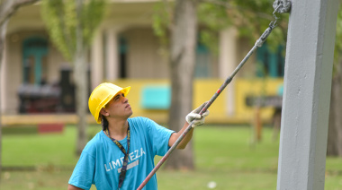 Refuerzan el programa “Ciudad Limpia” con acciones de puesta en valor en corredores estratégicos