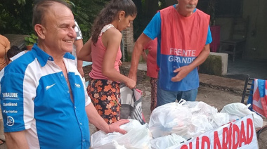 Continúan los eventos solidarios en el barrio Los Troncos, de Pilar