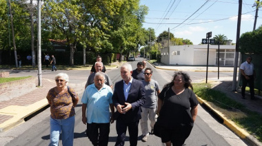 Avanza el Plan 1.000 cuadras en Villa Castells con nuevos trabajos de pavimentación