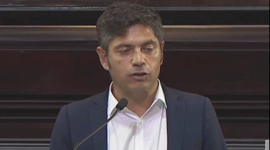 "El Escudo Bonaerense": Kicillof dijo que el gobierno de Milei se queda con fondos bonaerenses equivalentes a un tercio del presupuesto