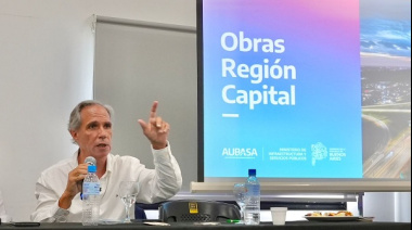 Arteaga presentó el ambicioso Plan de Obras Región La Plata de AUBASA