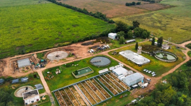 Mercedes: Katopodis recorrió las obras de ampliación en la Planta de Tratamiento
