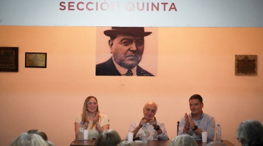 Leandro Illia presentó su libro, “Arturo Illia, mi padre”