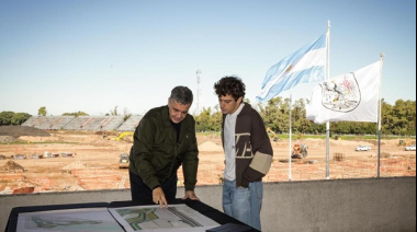 El sueño de la F1 en la Ciudad: Jorge Macri y Franco Colapinto recorrieron las obras del nuevo Autódromo