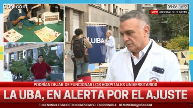 El Hospital de Clínicas advirtió por falta de financiamiento y riesgo en su funcionamiento