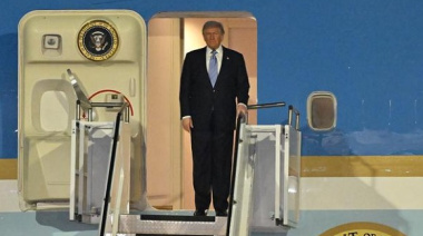 Trump llega a Beijing para una visita de Estado a China