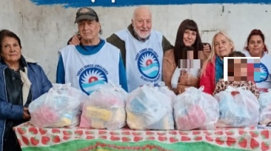 Operativo solidario en Pilar: organizaciones sociales entregaron asistencia en Villa Buide