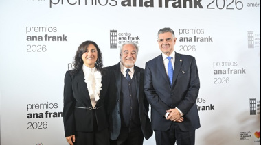 Jorge Macri, en los Premios Ana Frank: “No hay futuro posible sin orden y sin justicia"