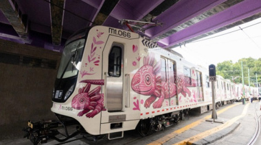 Trenes "Hechos en China" transportarán a aficionados a sedes mexicanas de Mundial 2026