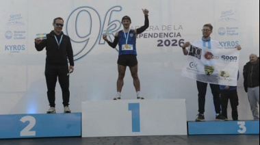Carrera 9K de la Independencia: la bandera de 250 metros que sorprendió en Palermo