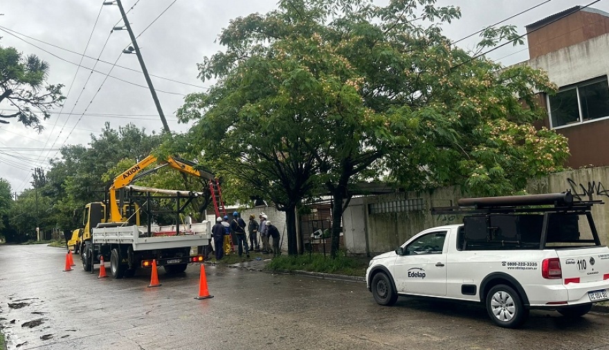 Edelap informó que normalizó el servicio en la zona de 28 entre 478 y 479 - ImpulsoBaires