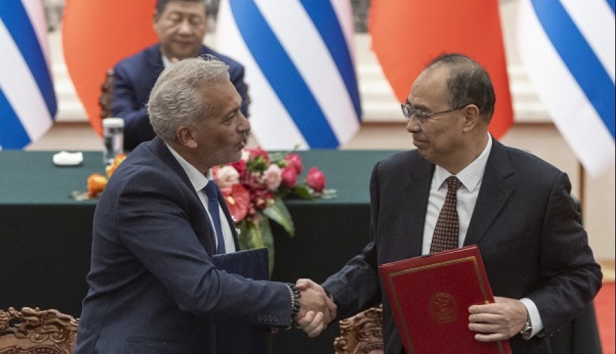 Uruguay y China sellan acuerdo para impulsar innovación en gestión de emergencias