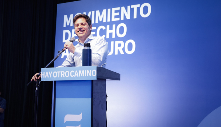 El PJ bonaerense presentó su lista con Axel presidiendo el partido, y lanzó un duro comunicado contra el Gobierno nacional