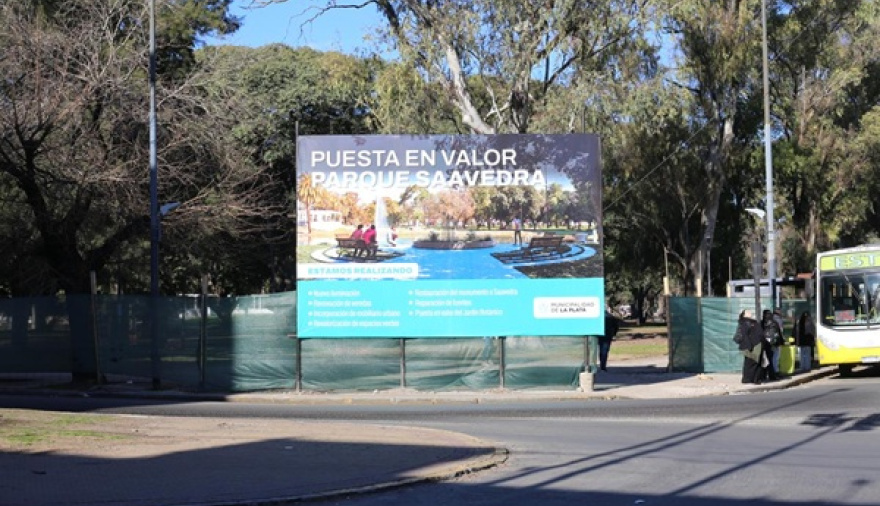 Concejales del PRO exigen explicaciones por la obra paralizada en Parque Saavedra