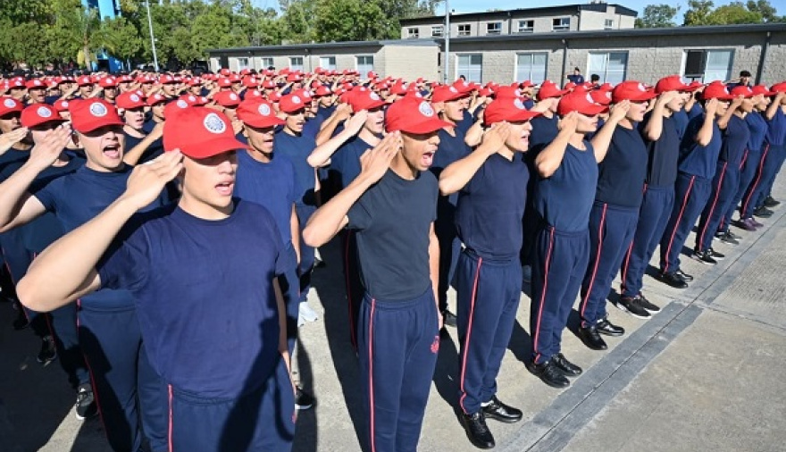 Los futuros Bomberos de la Ciudad comenzaron las clases