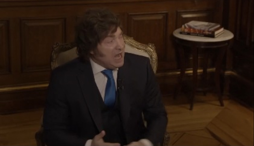 Malestar en el entorno de Milei: la entrevista en la TV Pública midió 0.1
