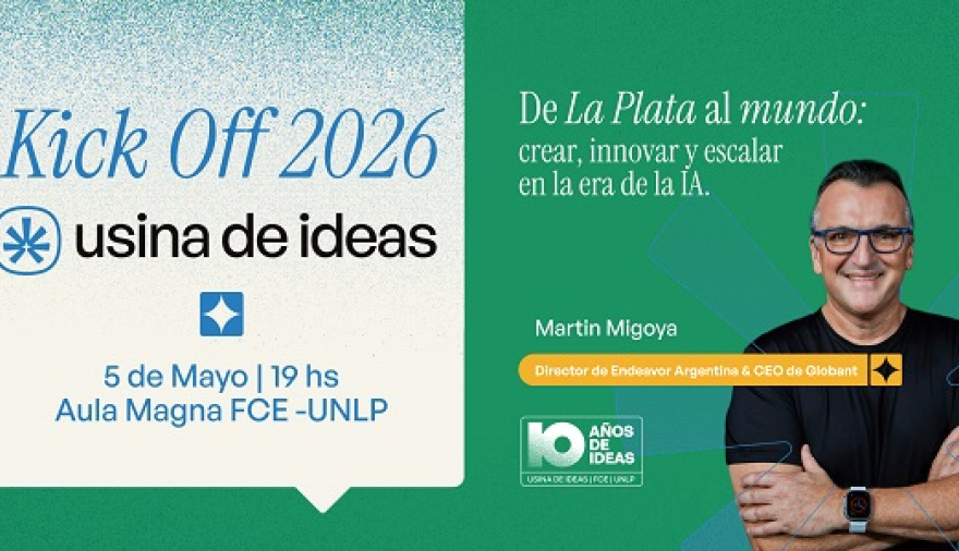 Usina de Ideas celebra 10 años con una clase magistral de Martín Migoya en la UNLP Económicas
