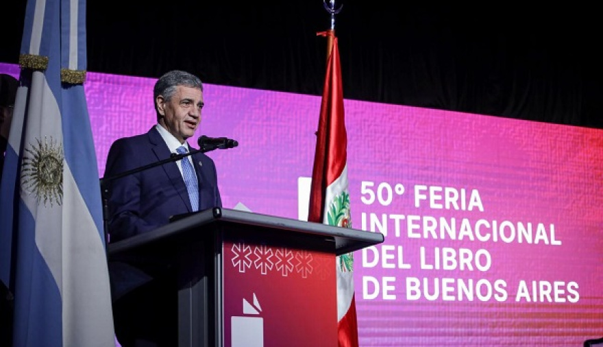 Jorge Macri inauguró la 50ª Feria del Libro: "La cultura es una inversión que siempre vamos a sostener"