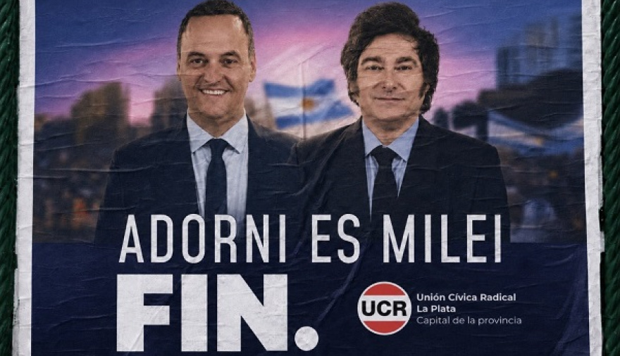 Manuel Adorni renunció y la UCR platense lo ligó al método político de Javier Milei